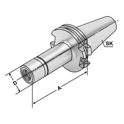 DB-P-RFN03103 Патрон цанговый SK 40-1/10-160 KPS10 Premium (Germany) 