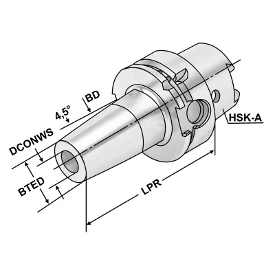 Schrumpffutter HSK 40-05-80 Kemmler