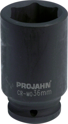 Глубокая ударная торцевая головка 3/4", 19 мм